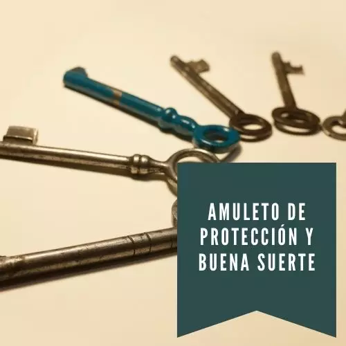 Amuleto de protección y buena suerte