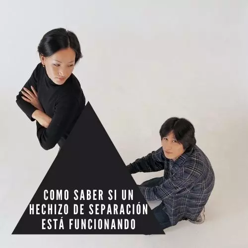 Como saber si un hechizo de separación está funcionando