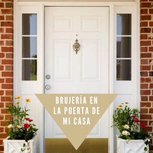 Brujería en la puerta de mi casa